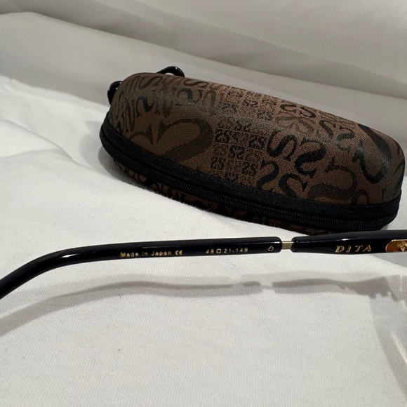 NEW! DITA SIGLO DTS113-02-NVY-GLD; Navy Gold w/Brown Lens; 100% Authentic